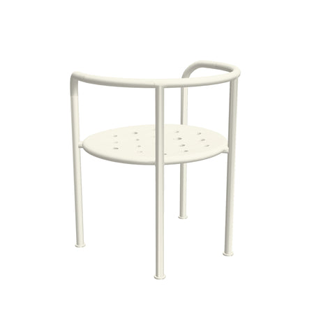 Fast Roè Fauteuil repas Antique White 26
