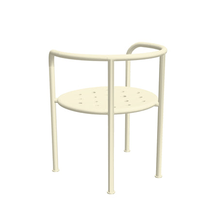 Fast Roè Fauteuil repas Butter White 27