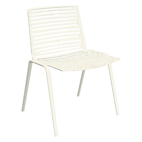 Fast Zebra Chaise repas Antique White 26