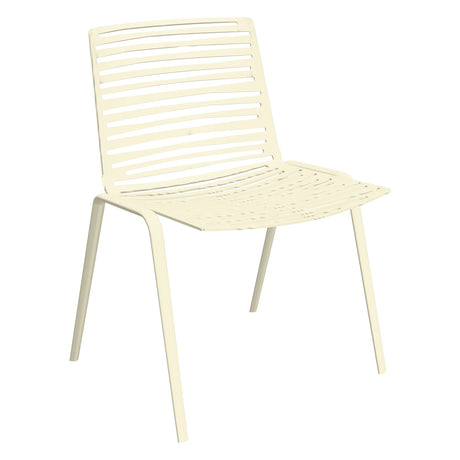 Fast Zebra Chaise repas Butter White 27