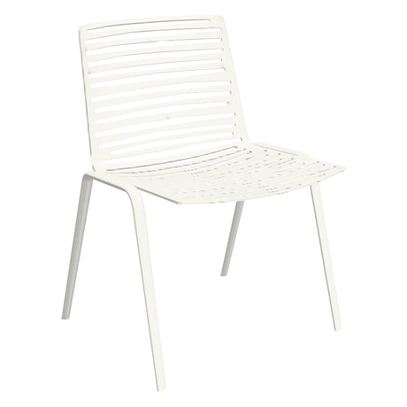 Fast Zebra Chaise repas White 1