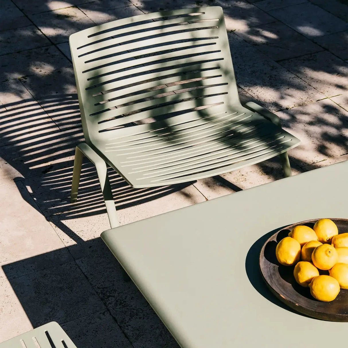 Fast Zebra Fauteuil lounge sans accoudoirs 