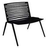 Fast Zebra Fauteuil lounge sans accoudoirs Black 2