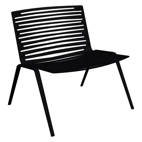 Fast Zebra Fauteuil lounge sans accoudoirs Black 2
