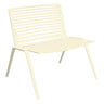 Fast Zebra Fauteuil lounge sans accoudoirs Butter White 27
