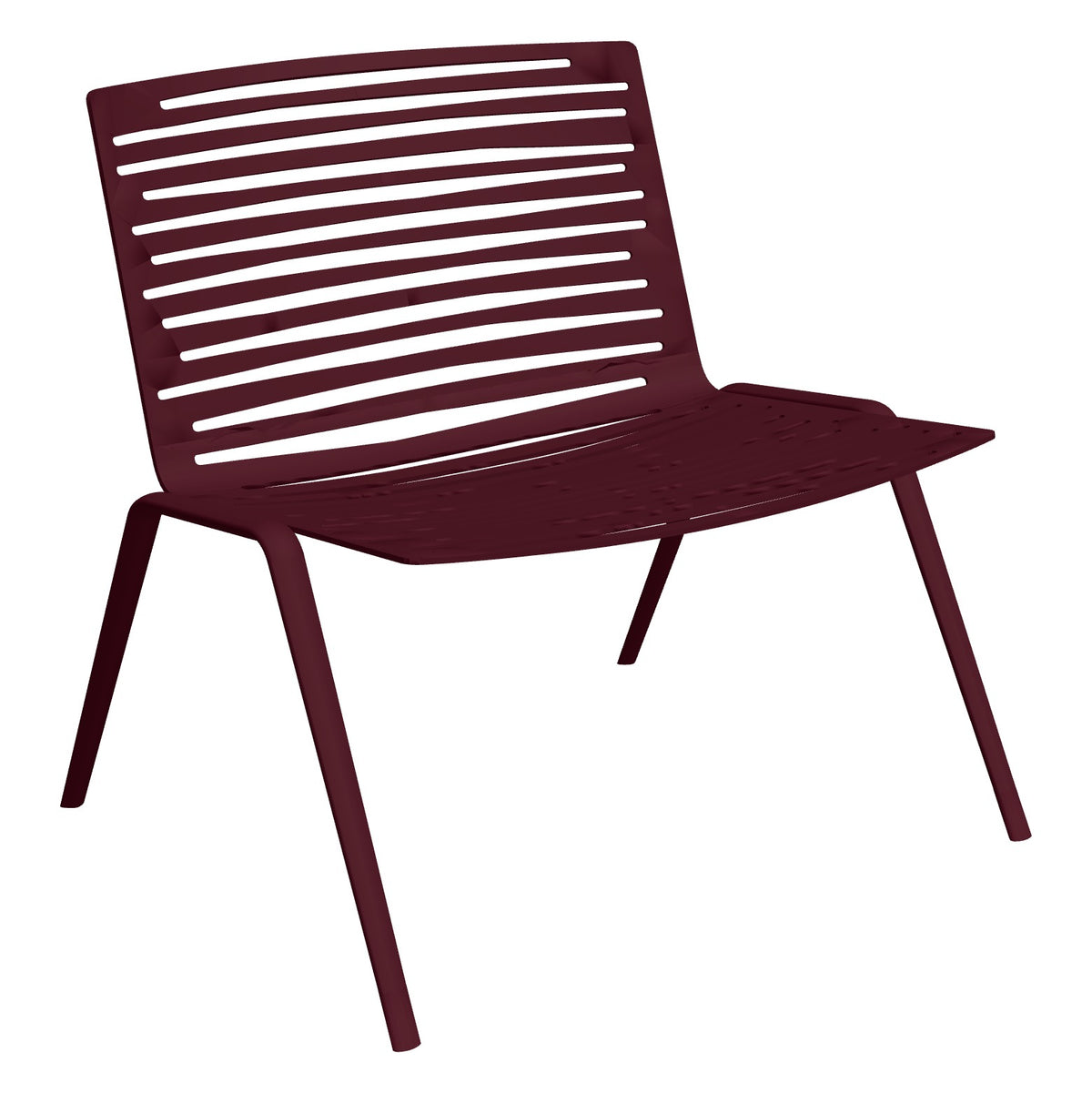 Fast Zebra Fauteuil lounge sans accoudoirs Chestnut Brown 30