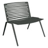 Fast Zebra Fauteuil lounge sans accoudoirs Metallic Grey 9