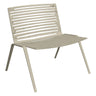 Fast Zebra Fauteuil lounge sans accoudoirs Pearly Gold 11