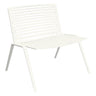 Fast Zebra Fauteuil lounge sans accoudoirs White 1