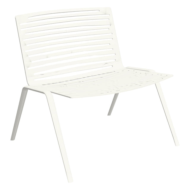 Fast Zebra Fauteuil lounge sans accoudoirs White 1
