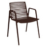 Fast Zebra Fauteuil repas Bark Brown 33