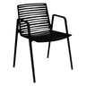 Fast Zebra Fauteuil repas Black 2