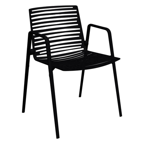 Fast Zebra Fauteuil repas Black 2