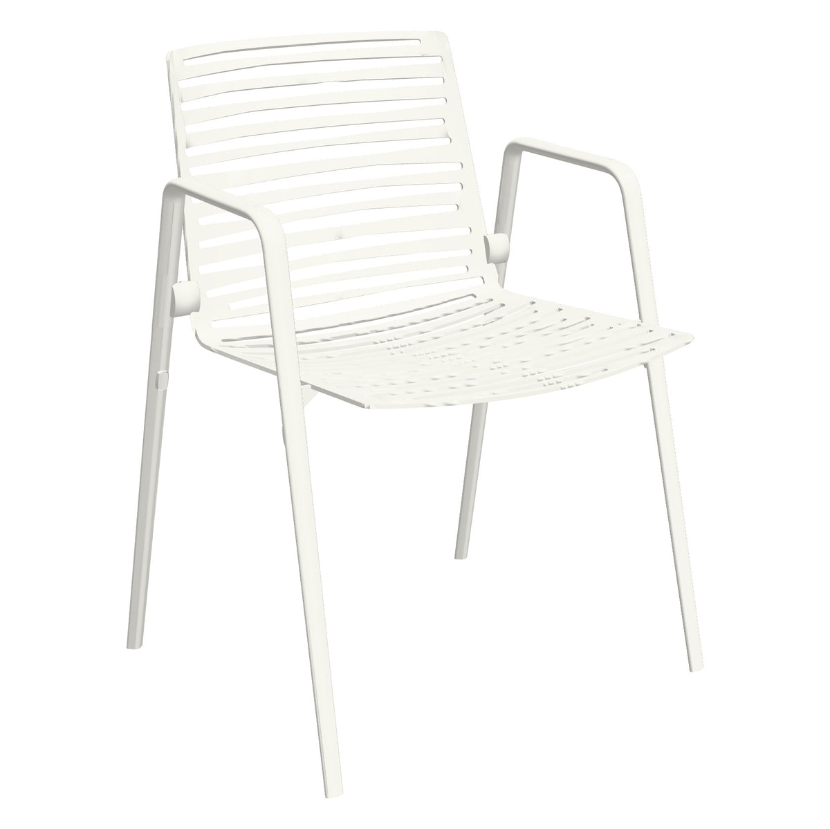 Fast Zebra Fauteuil repas White 1