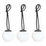 Fatboy Bolleke Mini Set 3 Lampes sans fil LED Outdoor Anthracite 