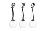 Fatboy Bolleke Mini Set 3 Lampes sans fil LED Outdoor Anthracite 