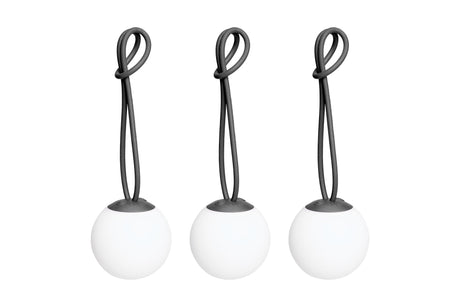 Fatboy Bolleke Mini Set 3 Lampes sans fil LED Outdoor Anthracite 