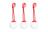 Fatboy Bolleke Mini Set 3 Lampes sans fil LED Outdoor Red 