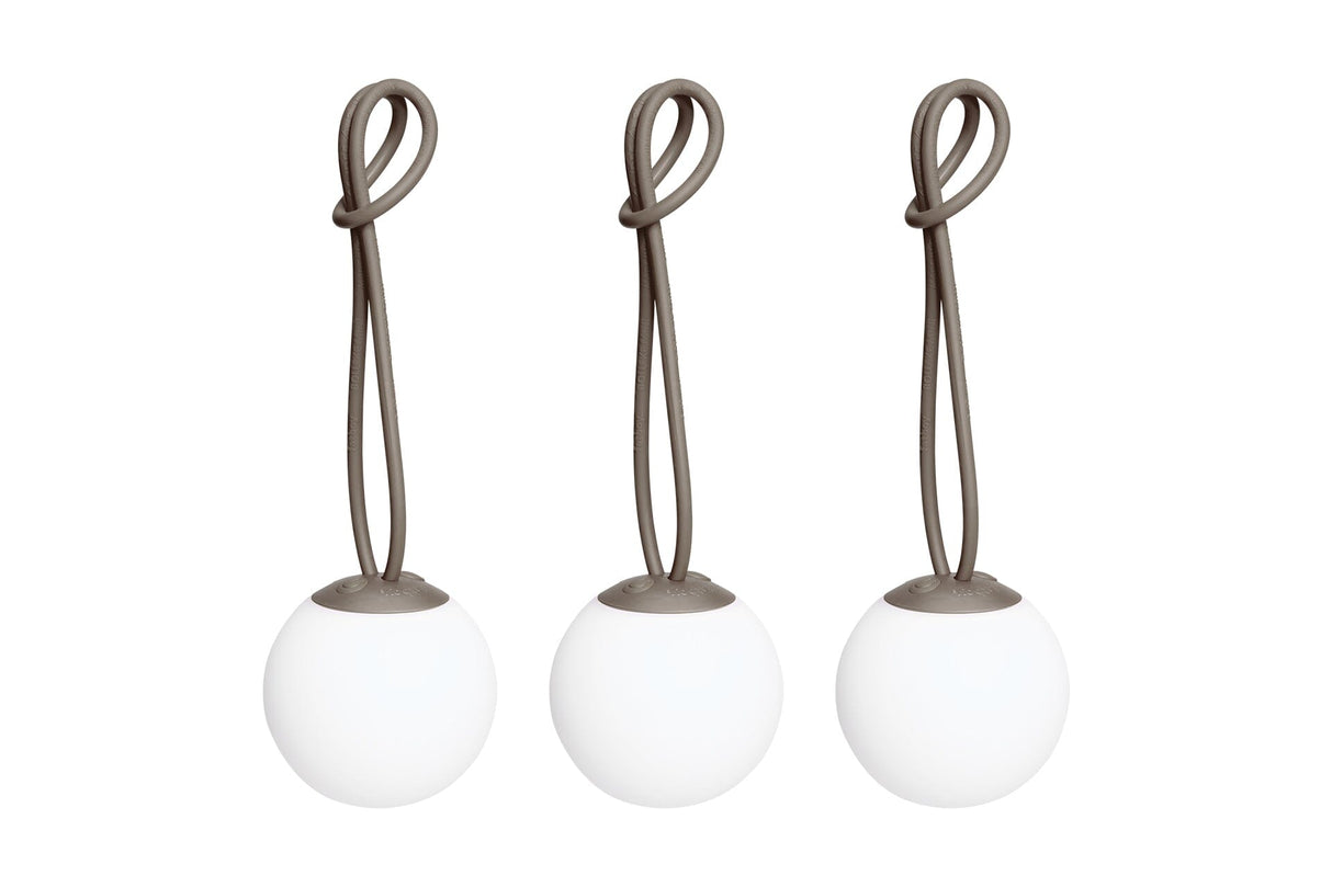 Fatboy Bolleke Mini Set 3 Lampes sans fil LED Outdoor Taupe 