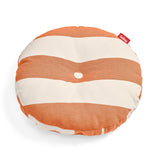 Fatboy Circle Pillow Coussin déco rond Ø50 cm Outdoor Stripe Orange Creme Olefin (livrable dès début octobre 2026) 