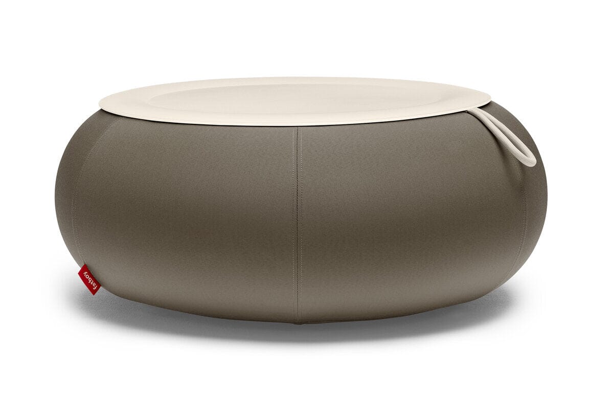 Fatboy Dumpty Table d'appoint gonflable / Pouf Outdoor Ash olefin 