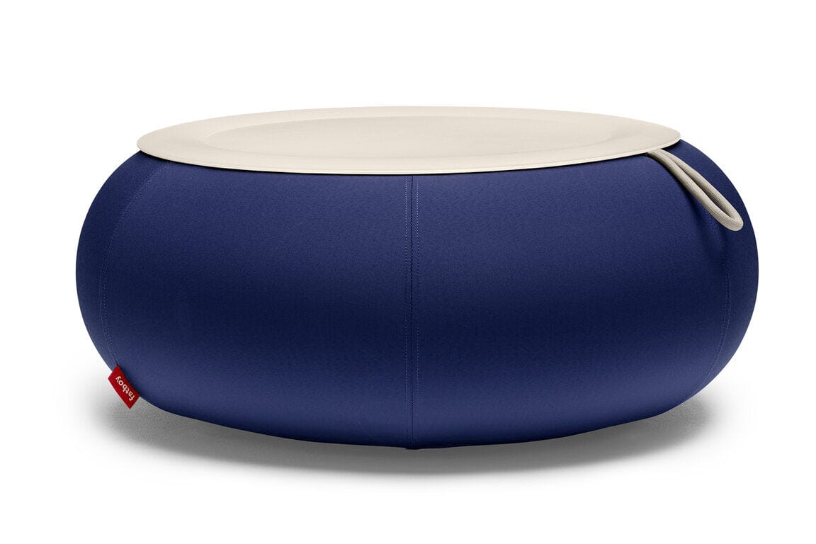 Fatboy Dumpty Table d'appoint gonflable / Pouf Outdoor Yves bleu olefin 