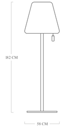 Fatboy Edison The Giant Connect Lampe LED Outdoor ø58x182cm 