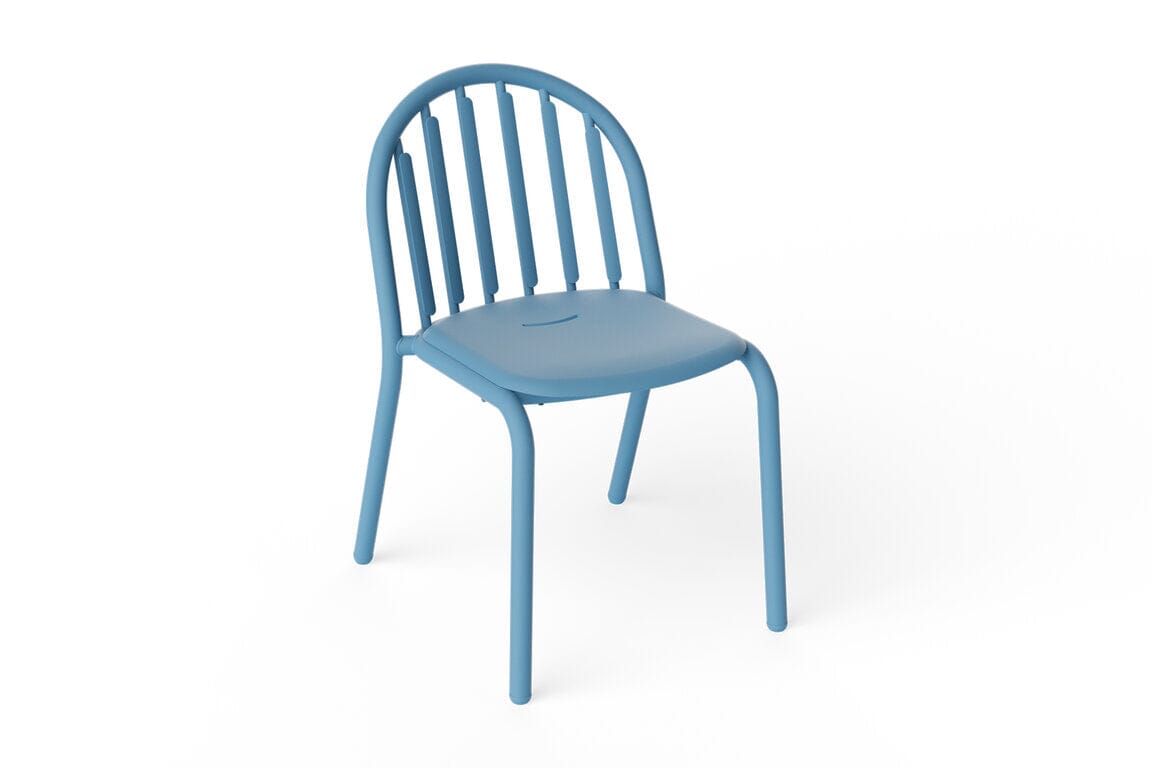 Fatboy Fred's Chaise repas Outdoor Wave blue 