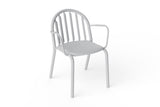 Fatboy Fred's Fauteuil repas Outdoor Light grey 