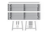 Fatboy Fred's Table repas 220x100cm Outdoor 