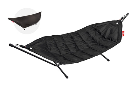 Fatboy Headdemock Hamac Outdoor avec structure Black Polyester 