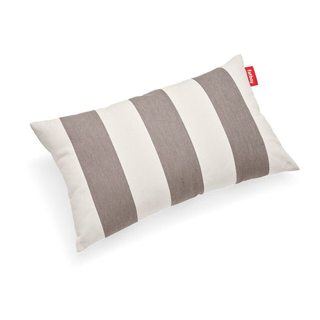 Fatboy King Pillow Coussin déco rectangulaire 66x40 cm Outdoor Stripe Cacao Polyester 