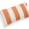 Fatboy King Pillow Coussin déco rectangulaire 66x40 cm Outdoor Stripe Orange Creme Olefin (livrable dès début octobre 2026) 