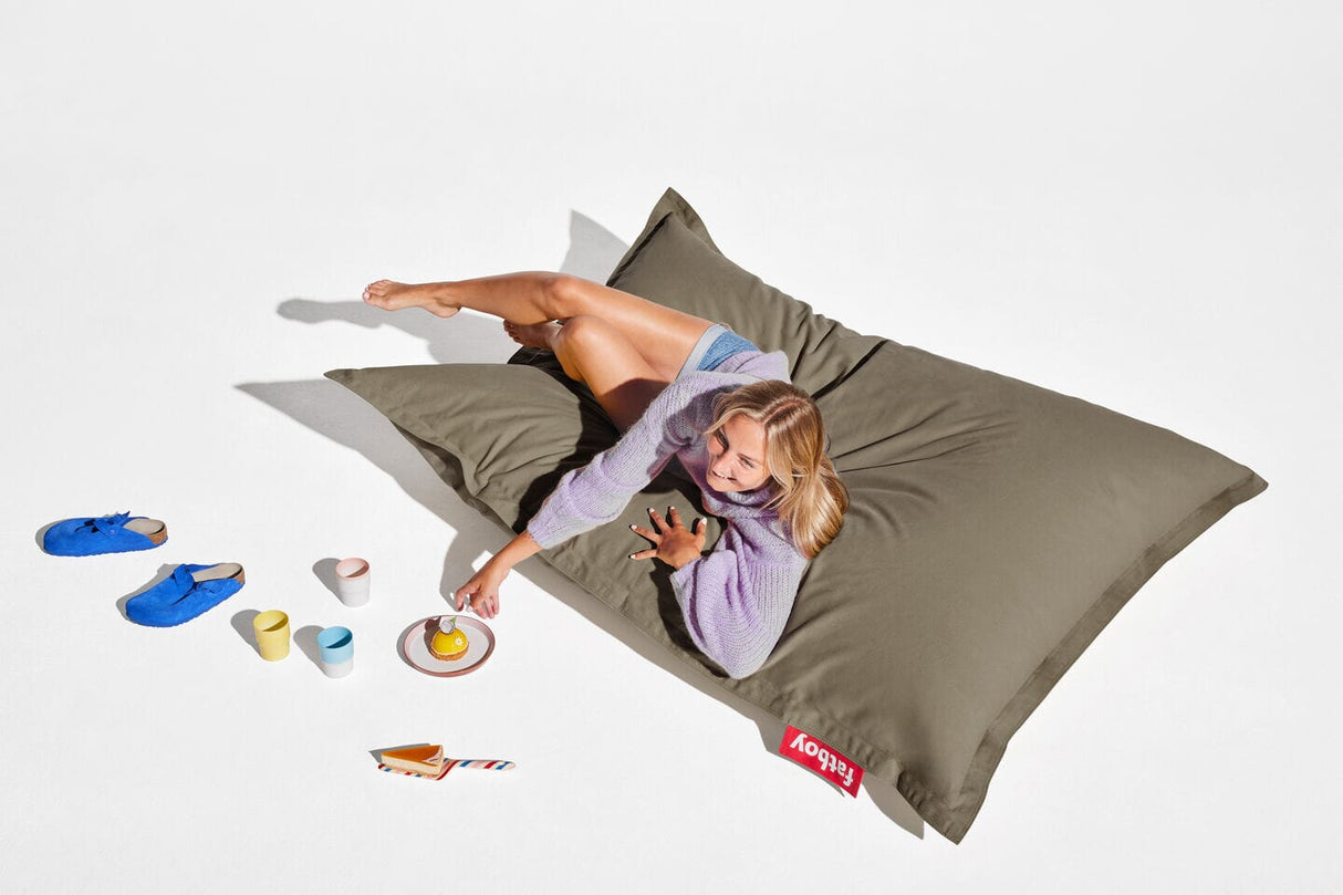 Fatboy Original Canvas Recycled Pouf Sac Indoor 