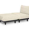 Fatboy Paletti Daybed avec coussins laminés Sahara Olefin 