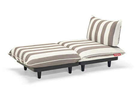 Fatboy Paletti Daybed avec coussins laminés Stripe Cacao Olefin 