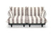 Fatboy Paletti Lounge Sofa Canapé 2 places Stripe Cacao 