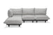 Fatboy Paletti Royal Lounge Set Large Wolf Grey Olefin 