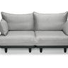 Fatboy Paletti Royal Lounge Sofa Canapé 2 places Wolf Grey Olefin 