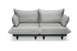 Fatboy Paletti Royal Lounge Sofa Canapé 2 places Wolf Grey Olefin 