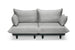 Fatboy Paletti Royal Lounge Sofa Canapé 2 places Wolf Grey Olefin 