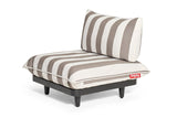 Fatboy Paletti Seat avec coussins laminés Stripe Cacao Olefin 
