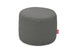 Fatboy Point Canvas Recycled Pouf rond Ø 50cm Indoor Charcoal Grey 