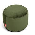 Fatboy Point Velvet Pouf rond Ø50cm Indoor Polyester effet velours Recycled Deep Green 