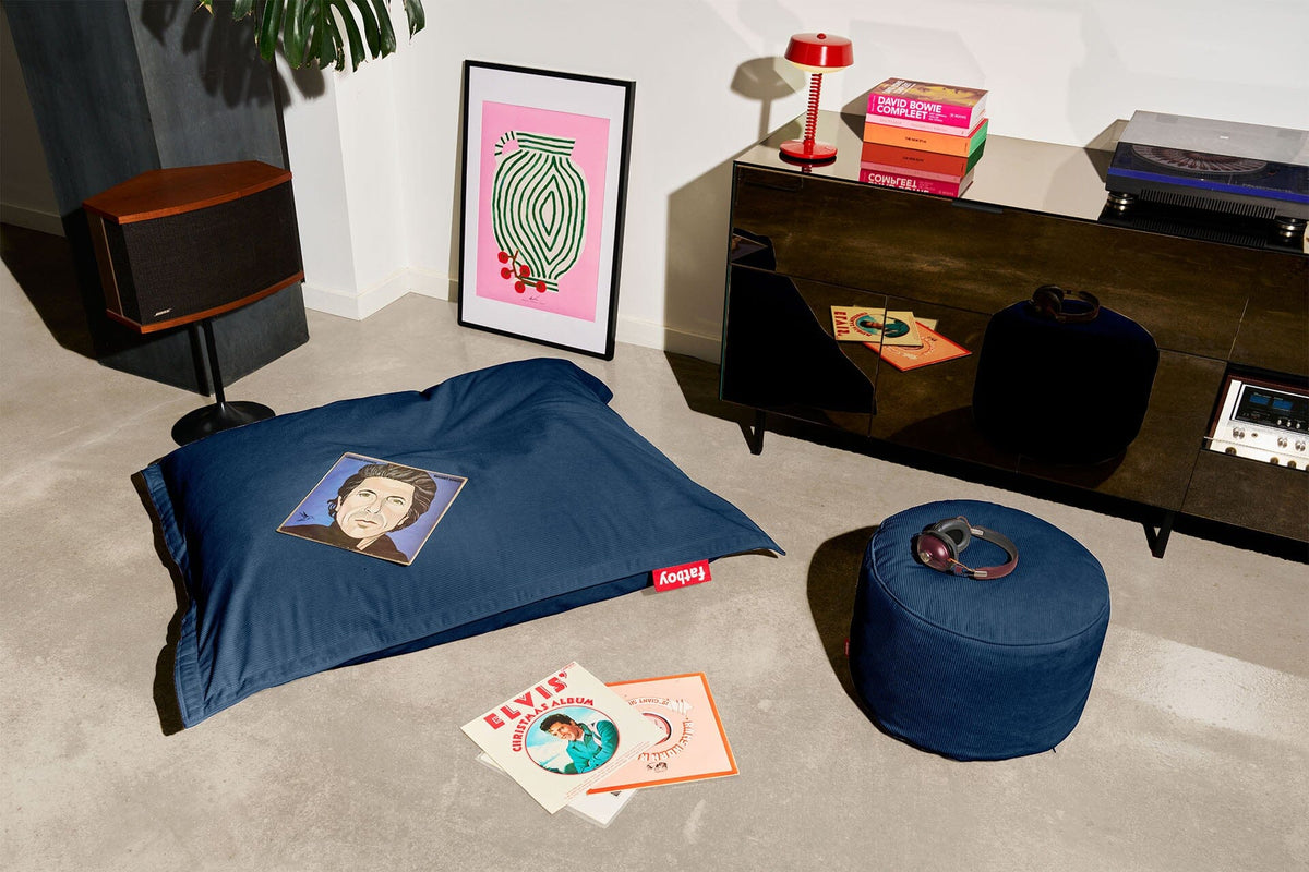Fatboy Recycled Point Cord Pouf rond Ø 50cm Indoor Corde 