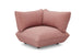 Fatboy Sumo Cord Recycled Corner Seat Indoor Module d'angle Soft Pink 