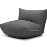 Fatboy The BonBaron Outdoor Pouf avec Dossier Outdoor Rock Grey Olefin 