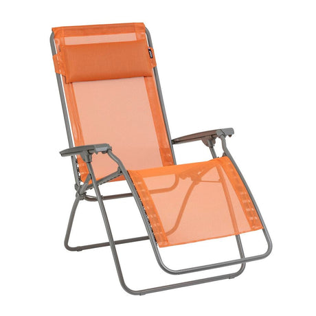 Lafuma RClip Fauteuil Relax Batyline Iso Clémentine / châssis Titane
