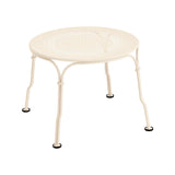 Fermob 1900 Table basse Ø45cm Beige latte E8 
