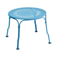 Fermob 1900 Table basse Ø45cm Bleu maya E1 